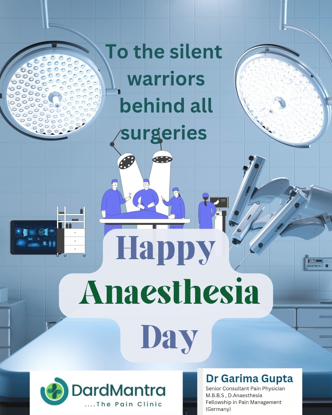 Happy World Anaesthesia Day